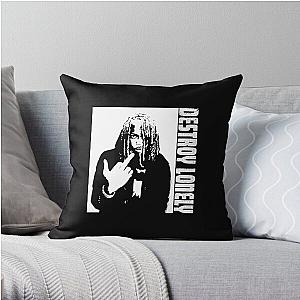 Destroy Lonely rapper illustration and designs  Throw Pillow RB1007