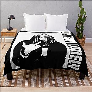 Destroy Lonely rapper illustration and designs  Throw Blanket RB1007