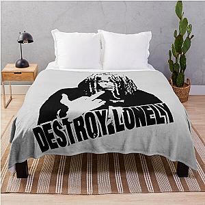 Destroy Lonely rapper illustration  Throw Blanket RB1007