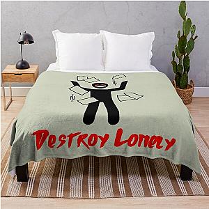 destroy lonely  Throw Blanket RB1007