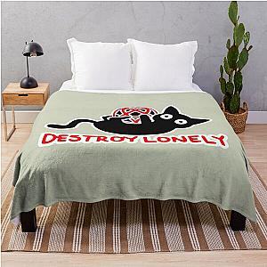 destroy lonely  Throw Blanket RB1007