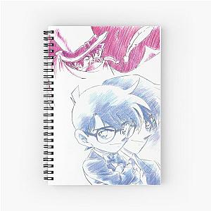 Detective Conan Edit - Conan VS Kaito Sketch! Spiral Notebook