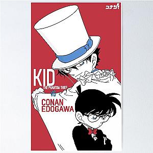 Detective Conan Edit - Conan and Kaito Kid! Poster