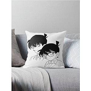 Detective Conan Edit - Conan and Shinichi Sketch! Throw Pillow