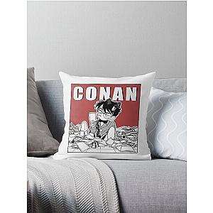 Detective Conan Manga Design Throw Pillow