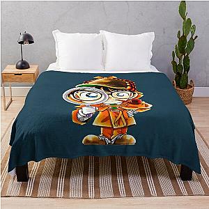 Detective Conan Edogawa : case closed Throw Blanket