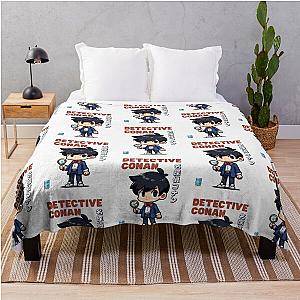 Detective Conan Manga (Cute) Throw Blanket