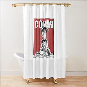 Detective Conan Manga (Shrunken Shinichi) Shower Curtain