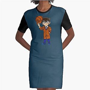 Detective Conan Edogawa : case closed Graphic T-Shirt Dress