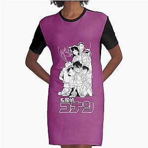 DETECTIVE CONAN Classic 		 Graphic T-Shirt Dress