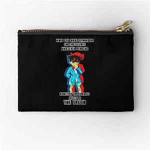 Detective Conan Saying Zipper Pouch