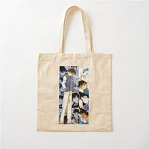 Detective Conan Edit - Collage of Characters! Cotton Tote Bag