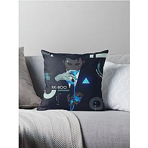 Connor Cover - Detroit Become Human Throw Pillow