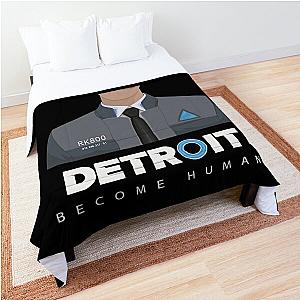 Retro Vintage Detroit Become Human Retro Wave Comforter