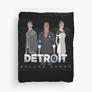 Vintage Retro Detroit Become Human Cute Gifts Duvet Cover