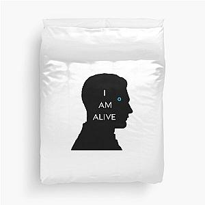 Detroit Become Human - Connor - I Am Alive - Black Duvet Cover