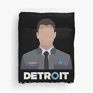 Retro Vintage Detroit Become Human Retro Wave Duvet Cover