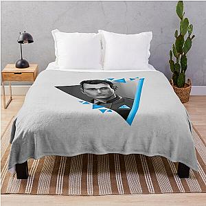 Connor RK800 from Detroit Become Human DBH Throw Blanket