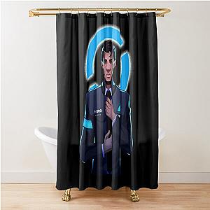 My Favorite People Connor- Detroit Become Human Gift For Birthday Shower Curtain