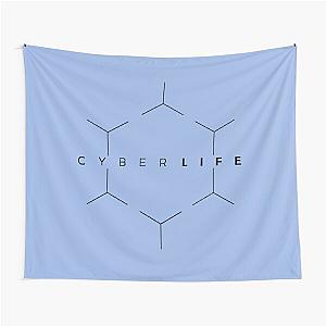 Detroit Become Human CyberLife Logo Tapestry