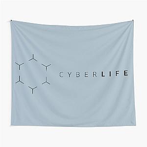 Detroit Become Human CyberLife Logo Tapestry