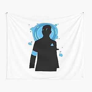 Mens My Favorite Connor Detroit Become Human Silhouette Gifts For Movie Fan Tapestry