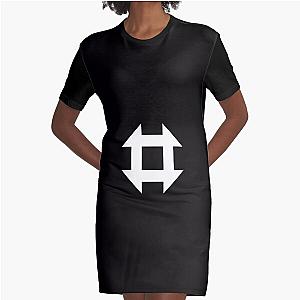 Detroit Become Human Deviant Symbol Square Graphic T-Shirt Dress