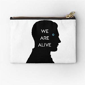 Detroit Become Human - Connor - We Are Alive - Black Zipper Pouch