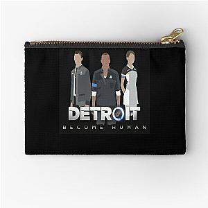 Vintage Retro Detroit Become Human Cute Gifts Zipper Pouch