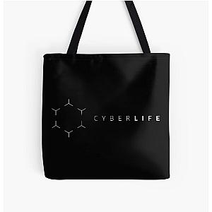 Detroit Become Human CyberLife Logo PNG All Over Print Tote Bag