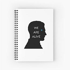 Detroit Become Human - Connor - We Are Alive - Black Spiral Notebook