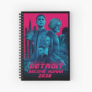 Detroit Become Human 2038 Spiral Notebook