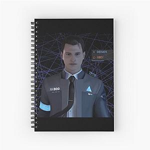 Connor Detroit Become Human  Spiral Notebook