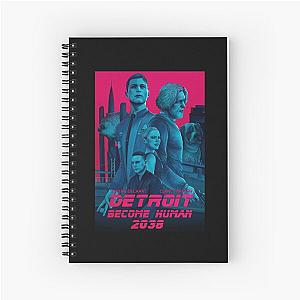 Gift Idea Detroit Become Human 2038 Cool Gifts Spiral Notebook