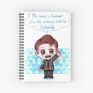 Connor - Detroit Become Human Spiral Notebook