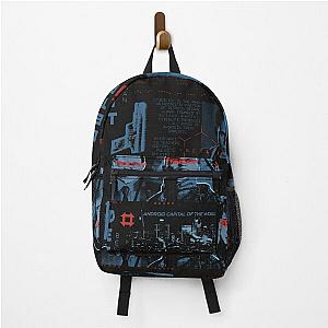 Detroit Become Human Brutalism design Backpack