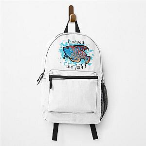 I saved the fish Detroit become human Backpack