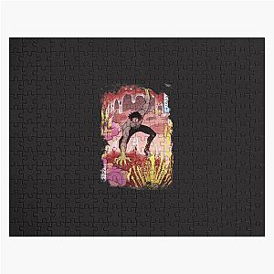 Devilman Crybaby Anime Grunge Border Design Gift T-Shirt Jigsaw Puzzle