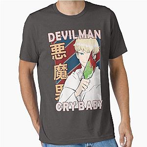Ryo Asuka Devilman Crybaby Anime Design Gift T-Shirt