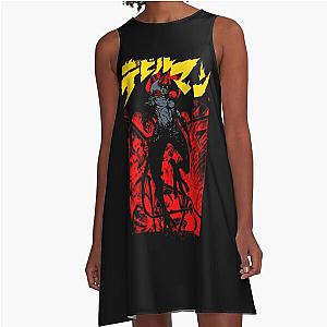 Devilman Crybaby Manga-A-Line Dress