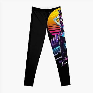 Devil May Cry Leggings - Devil May Cry - Trish (80s Retro) Leggings RB2112 [ID9247]