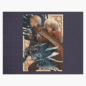 Devil May Cry Puzzles - Mens Funny Devil May Cry 5 Jigsaw Puzzle RB2112 [ID9306]