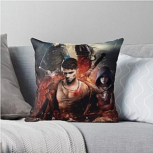 Devil May Cry Pillows - DmC Devil May Cry Ultimate Poster Throw Pillow RB2112 [ID9362]