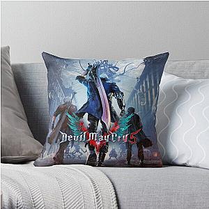 Devil May Cry Pillows - Devil May Cry 5 Poster Throw Pillow RB2112 [ID9363]