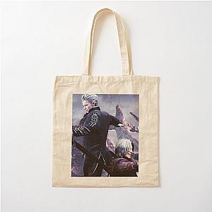 Devil May Cry Bags - Devil May Cry 5 Brothers Cotton Tote Bag RB2112 [ID9398]