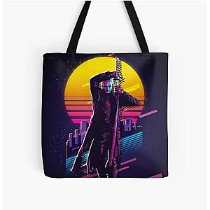 Devil May Cry Bags - Devil May Cry - Vergil (80s Retro) All Over Print Tote Bag RB2112 [ID9400]