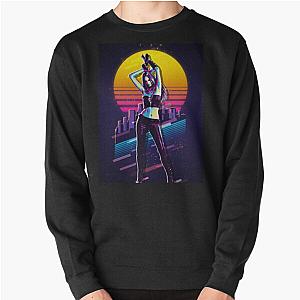 Devil May Cry Sweatshirts - Devil May Cry - Trish (80s Retro) Pullover Sweatshirt RB2112 [ID9479]