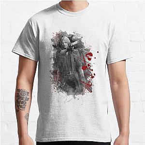 Devil May Cry T-Shirts - Dante Devil May Cry 5 - Ink Style 2 Red Classic T-Shirt RB2112 [ID9575]