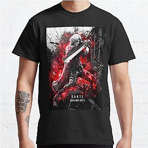 Devil May Cry T-Shirts - Devil May Cry 5 Dante Classic T-Shirt RB2112 [ID9530]