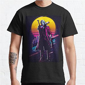 Devil May Cry T-Shirts - Devil May Cry - Dante (80s Retro) Classic T-Shirt RB2112 [ID9541]